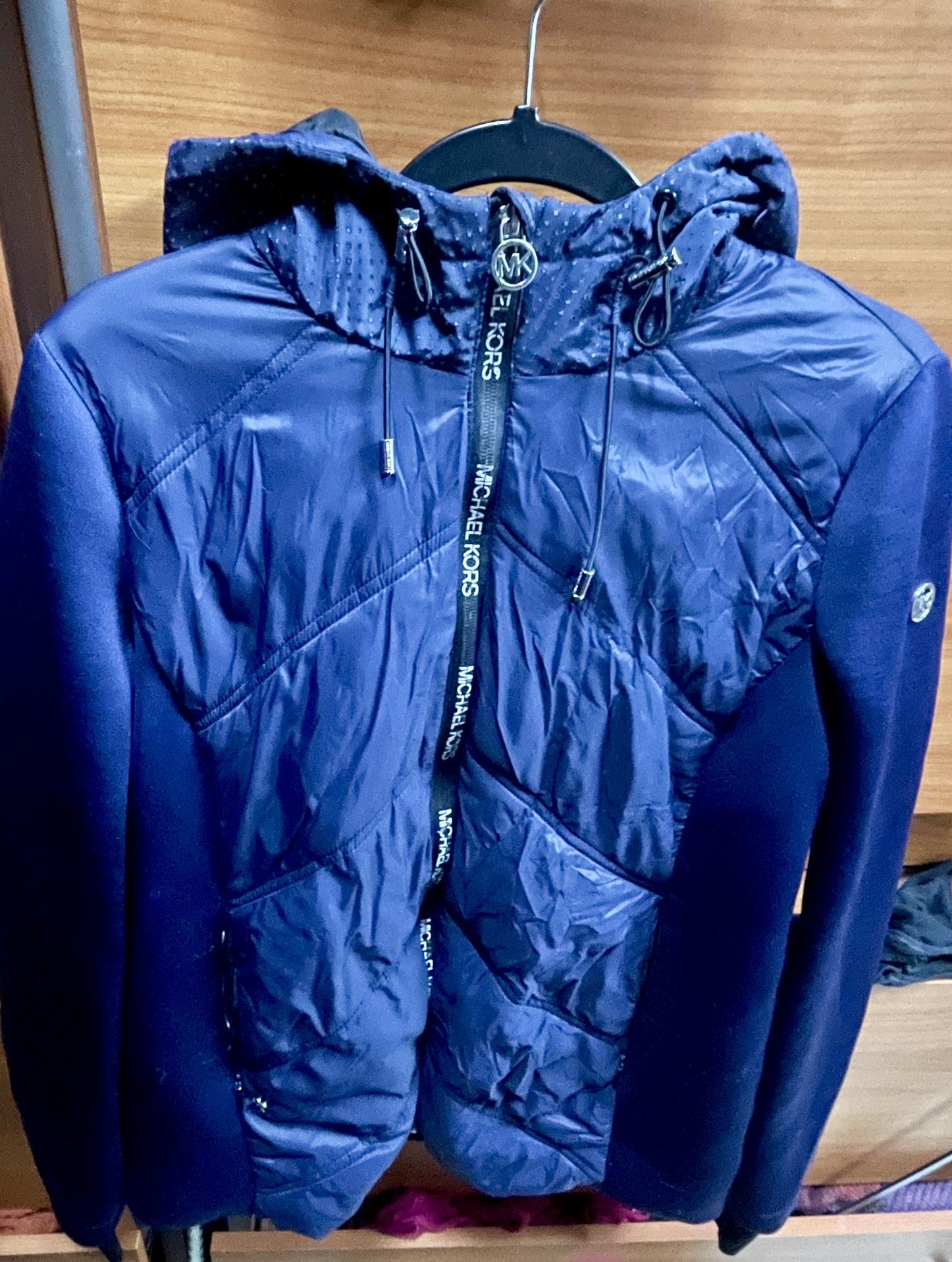 Michael Kors Woman Blue Jacket MK