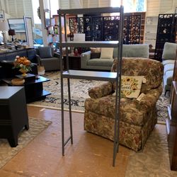 Grey Tall Bookcase