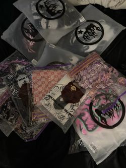 Designer clothes . (hellstar , Sp5der ect )