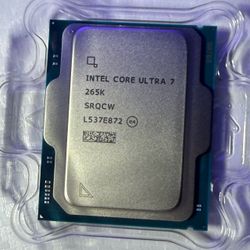 Intel Core Ultra 7 265K Desktop CPU