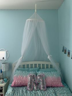 Pottery Barn Kids White Canopy