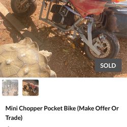 Pocket Bike Make Offer