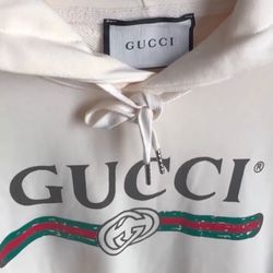 Gucci Vintage Print Hoodie 