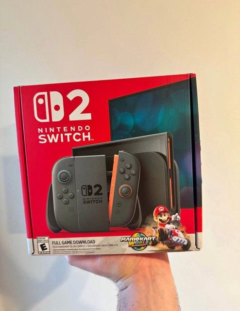 Brand New Nintendo Switch 2 Mario Kart Bundle Ed