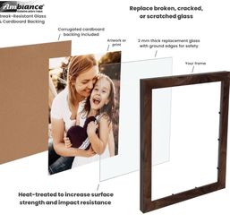 24x24 Break-Resistant Glass and Backing