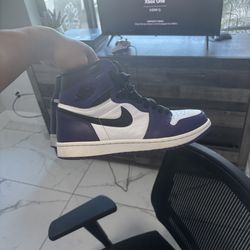 Air Jordan 1 Court Purple