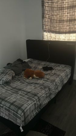 Queen bed frame