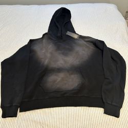 Brand New Richie Le Washed Black Hoodie. Size Medium