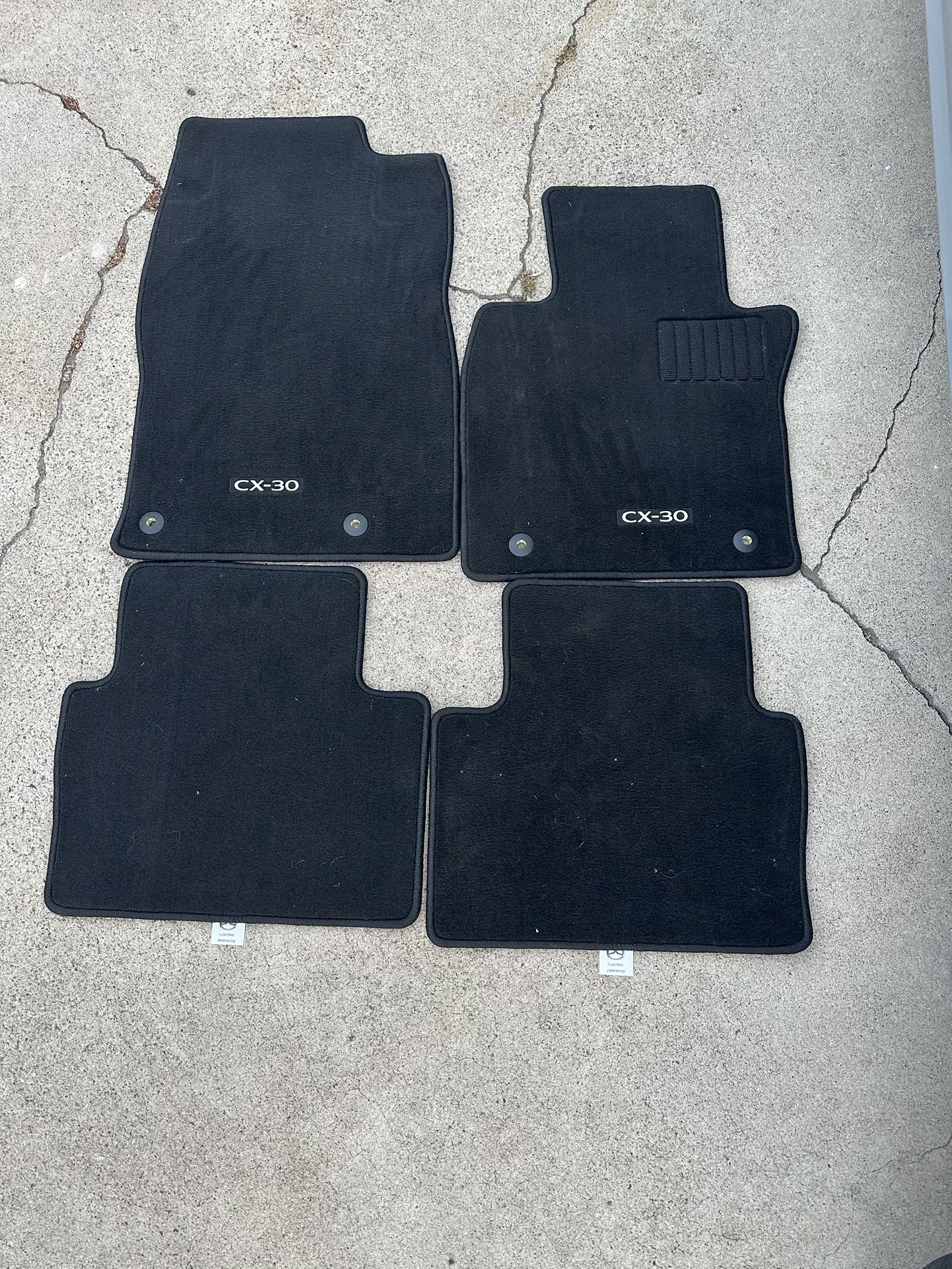 Genuine Mazda Carpet Floor Mats New CX-30 DGH9-68G30 OEM