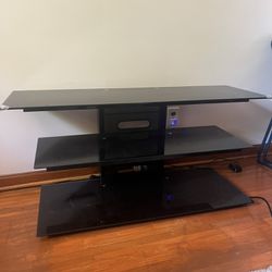 3 Tier Glass TV Stand 