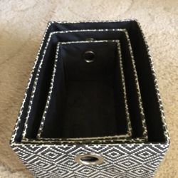 Multipurpose Home Organizer Storag Set of 3 Very Beautiful and Very Clean like New