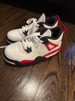 Air Jordan 4 Retro Red Cement Sneakers