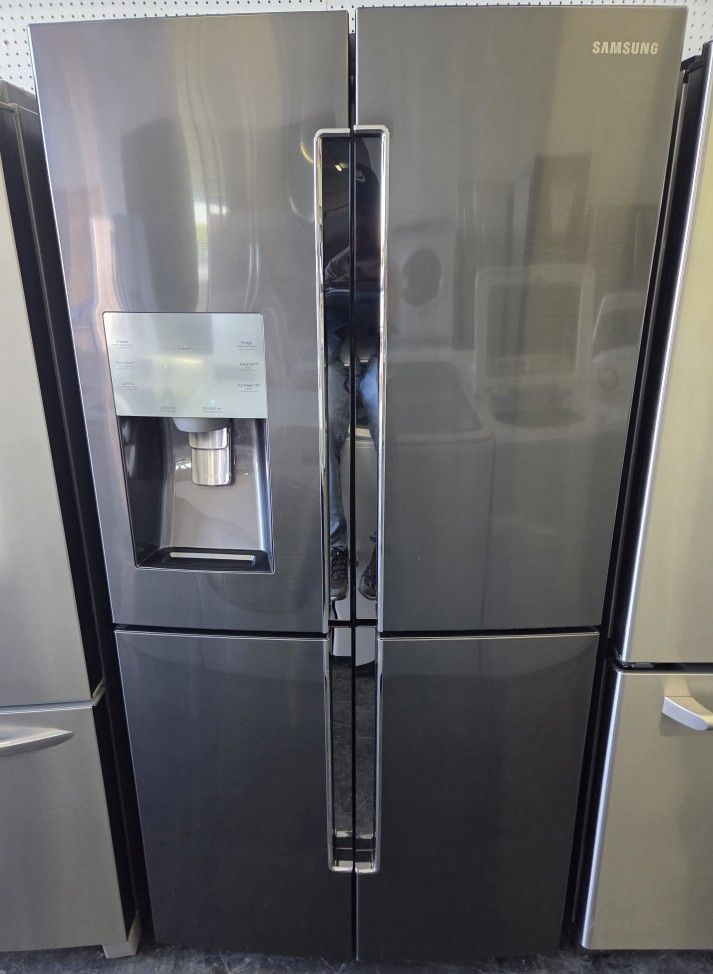 Black Stainless Steel Refrigerator