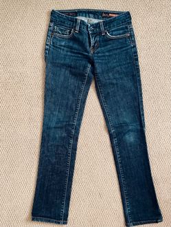 Citizen of Humanity women’s jeans low rise skinny dark rinse Wash 25