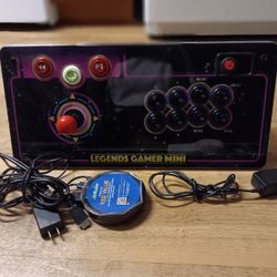 Retro Legends Gamer Mini Arcade Console