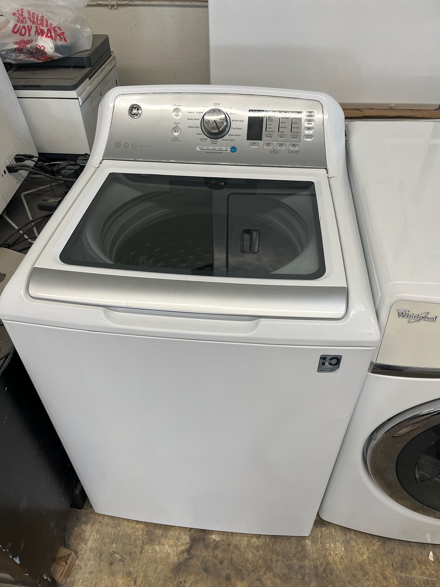 Used GE Washer Top Load Big Capacity 