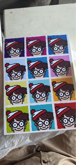 Where’s Waldo / Where’s Wally Official Licensed Canvas Print