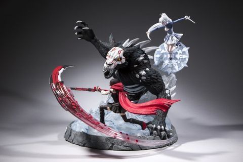 RWBY/RUBY & WEISS vs Alpha BEOWOLF