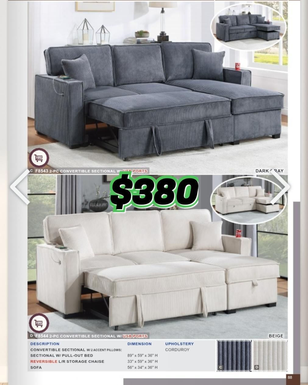 New Sofa Bed