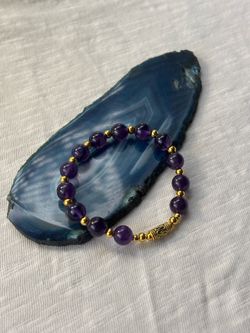Amethyst bracelet