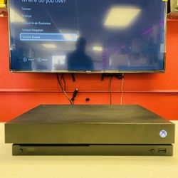 XBOX One X  Excellent Condition-On Special Cash Deal $149