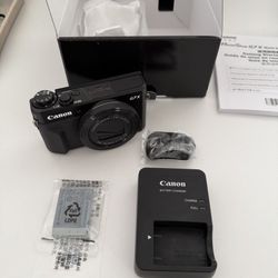 Canon PowerShot G7 X Mark II 4.2x Zoom Wi-Fi Digital Camera Black f/1.8-2.8