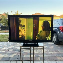 50” Television By Panasonic