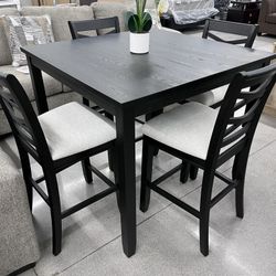 5pc Counter Height 🔥 Take It Home With Only $50 Down 