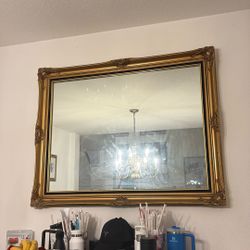 Wood Framed Premium Home Decor Mirror 
