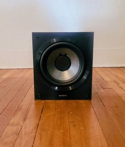SONY 10" Powered Subwoofer