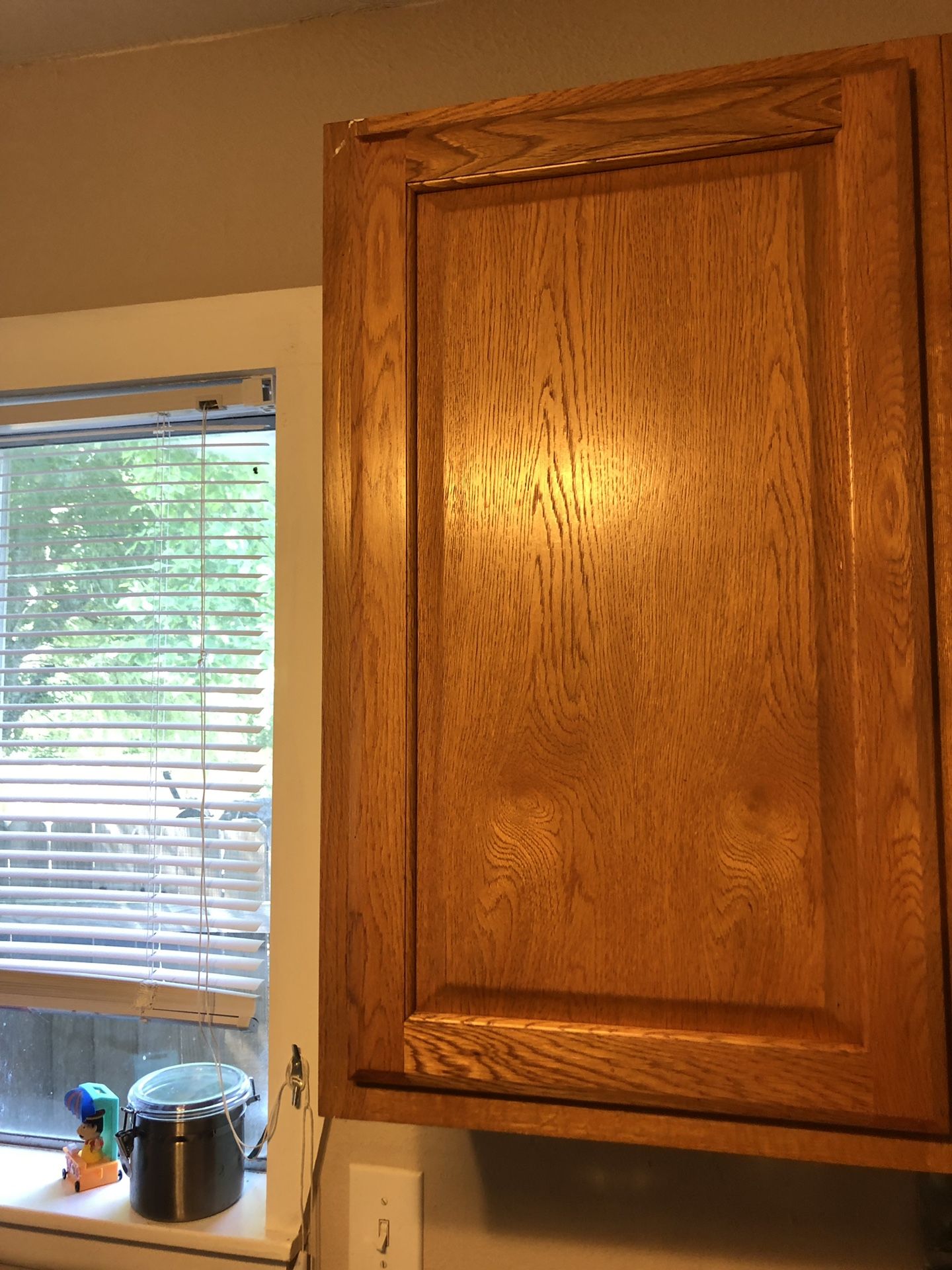 Upper kitchen cabinet