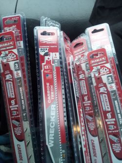 Metal Cutting Sawzall Blades $100 14 Packages