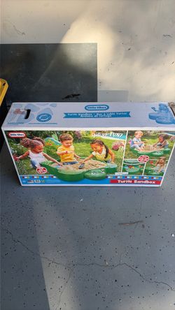 Little tikes turtle sandbox