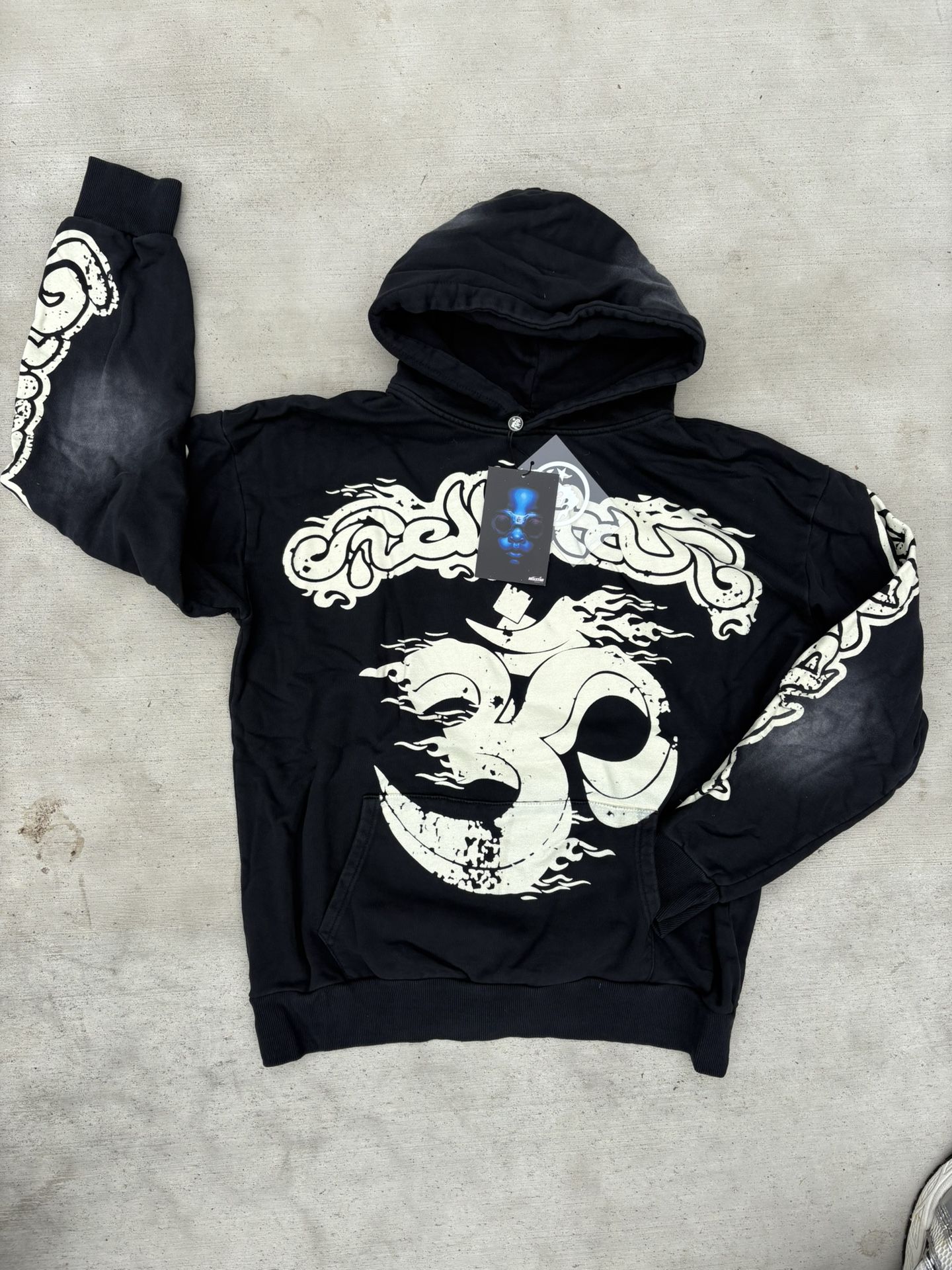 Black and white hellstar hoodie Brand NEW!!
