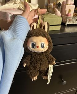 Brown chestnut cocoa labubu
