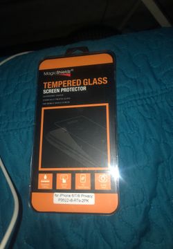 Brand New Iphone 6/7/8 Anti-Spy Screen Protectors (2)