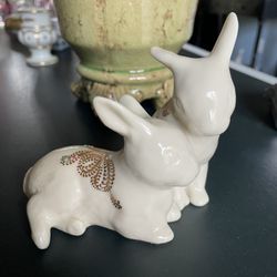 Lenox China Jewel Collection Rabbits