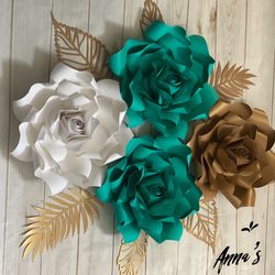 Paper Flowers Set