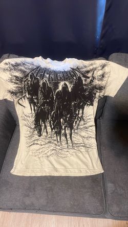 Men's Graphic T-Shirt - Cream White - Larg