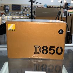 Nikon D850 DSLR 4K Camera Body. **Financing Available**