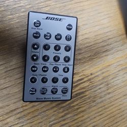 Bose Wave Miusic System  Remote