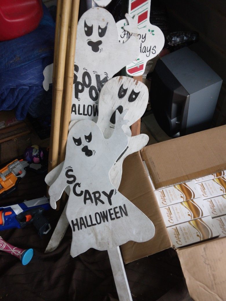 Halloween Ghosts For Lawn Decorations