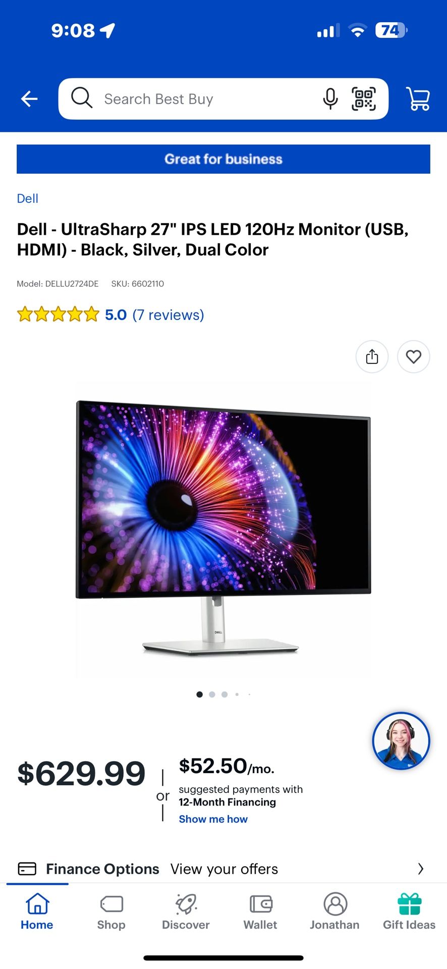 Dale 27 Inch Monitor