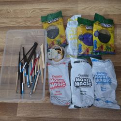 Model Magic Clay And Tools/wires