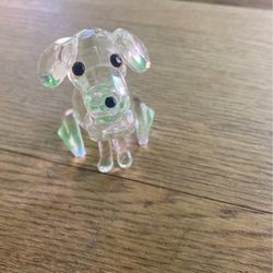 Crystal Puppy Figure