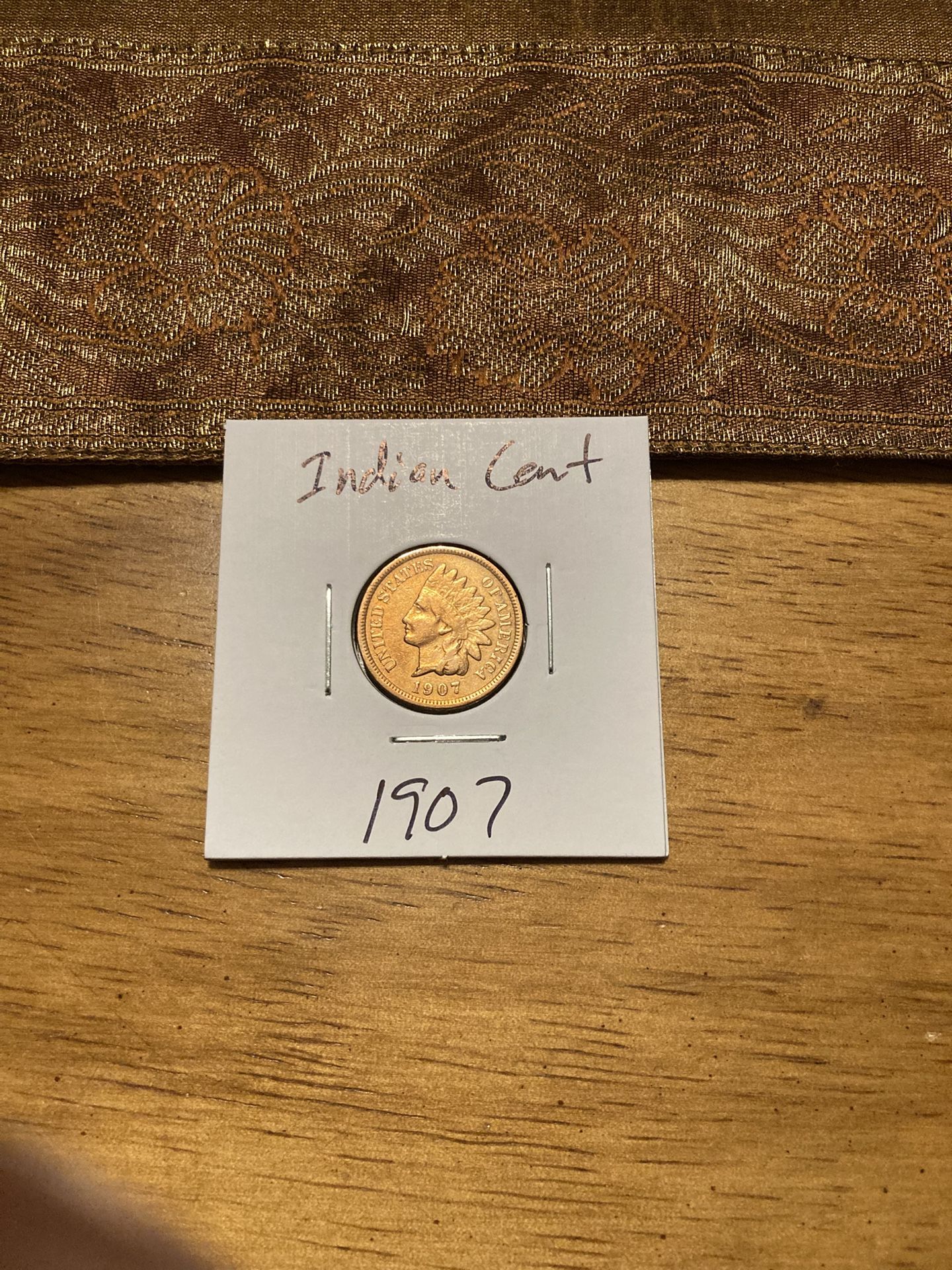 1907 Indian Cent