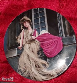 Rapunzel plate limited edition