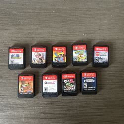 Nintendo switch game lot