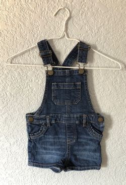 Baby Gap denim jean overalls 18 24 months