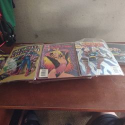 Captain America, Spider-Femme And Thunder Strike Comics. Will Accept Best Offers. 